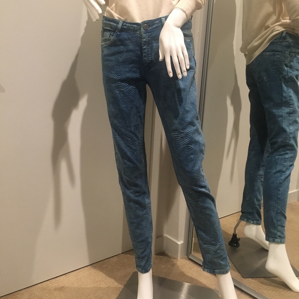 Acoté patterned jeans. (French brand)