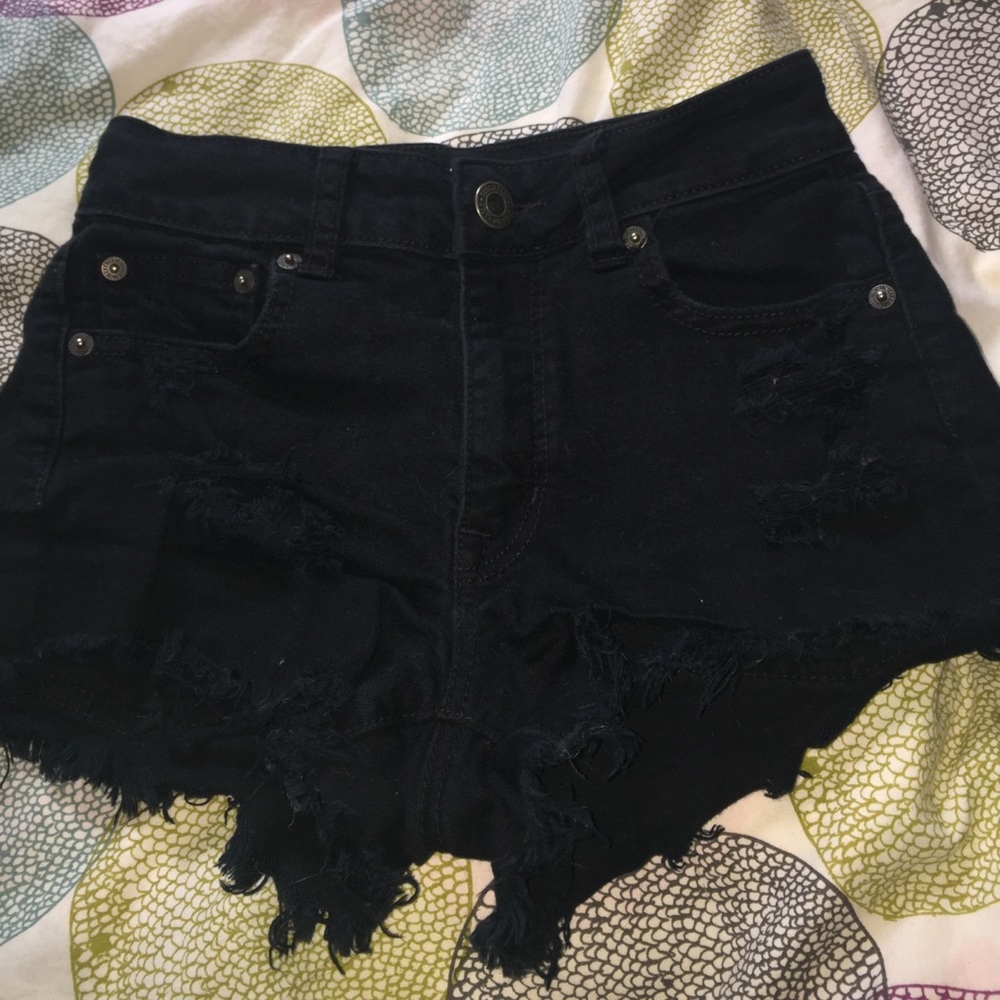 American Eagle Ripped Festival Shorts