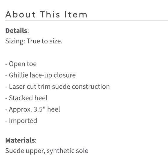 FINAL PRICE!BNIB REAL Suede lace up tassel booties - Picture 6 of 6