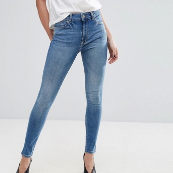 Mango Denim - ON HOLD Mango LONDON skinny high waist jeans