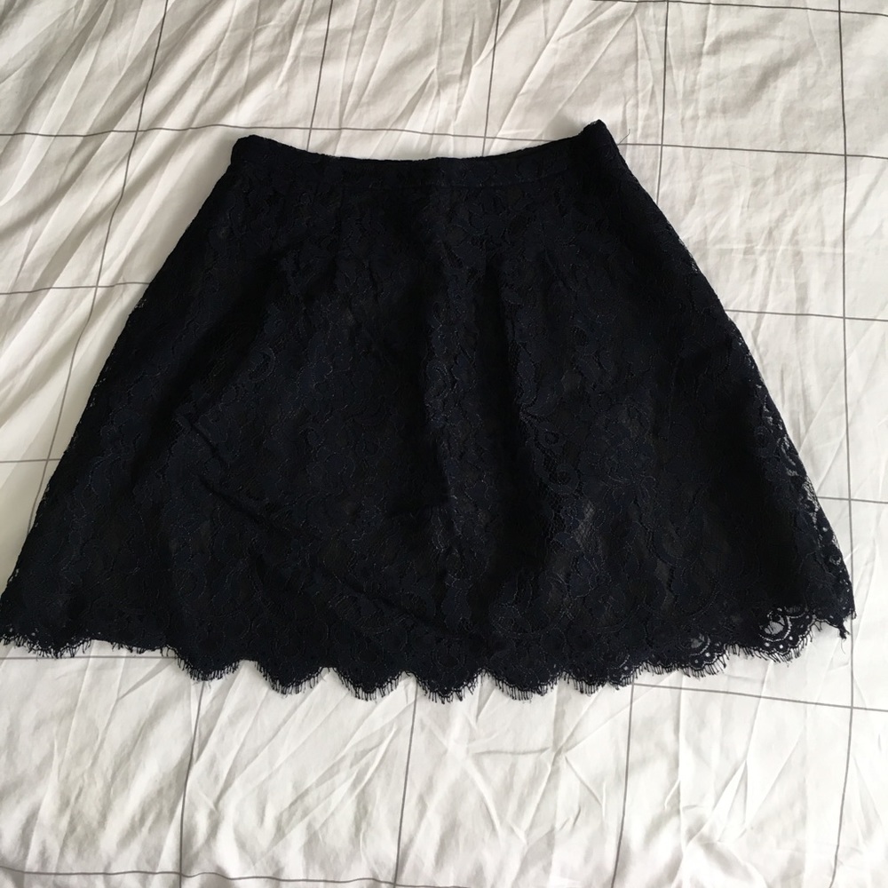 J. Crew lace skirt - 2