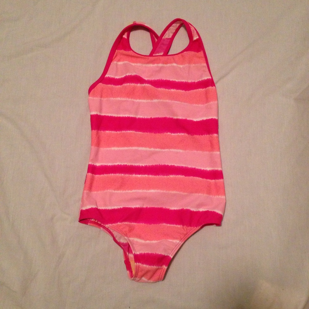 Pink swimsuit