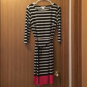 Liz Claiborne Striped Dress - Size SM