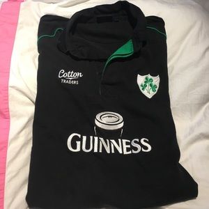 Men's Cotton Guinness polo/golf/rugby shirt XL