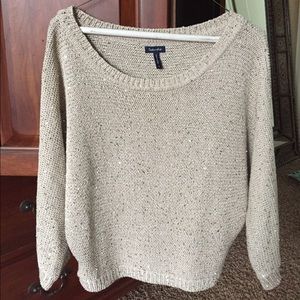 sparkly sweater