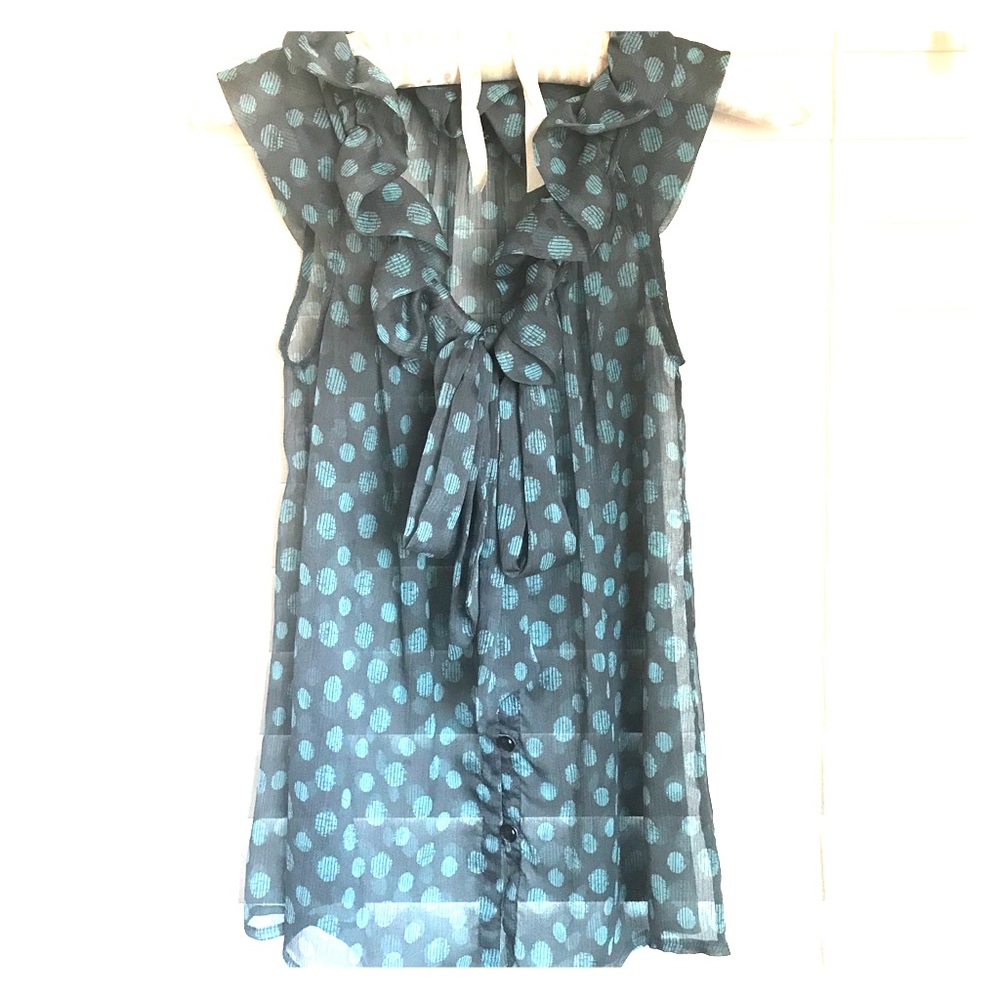 Banana Republic ruffled tank