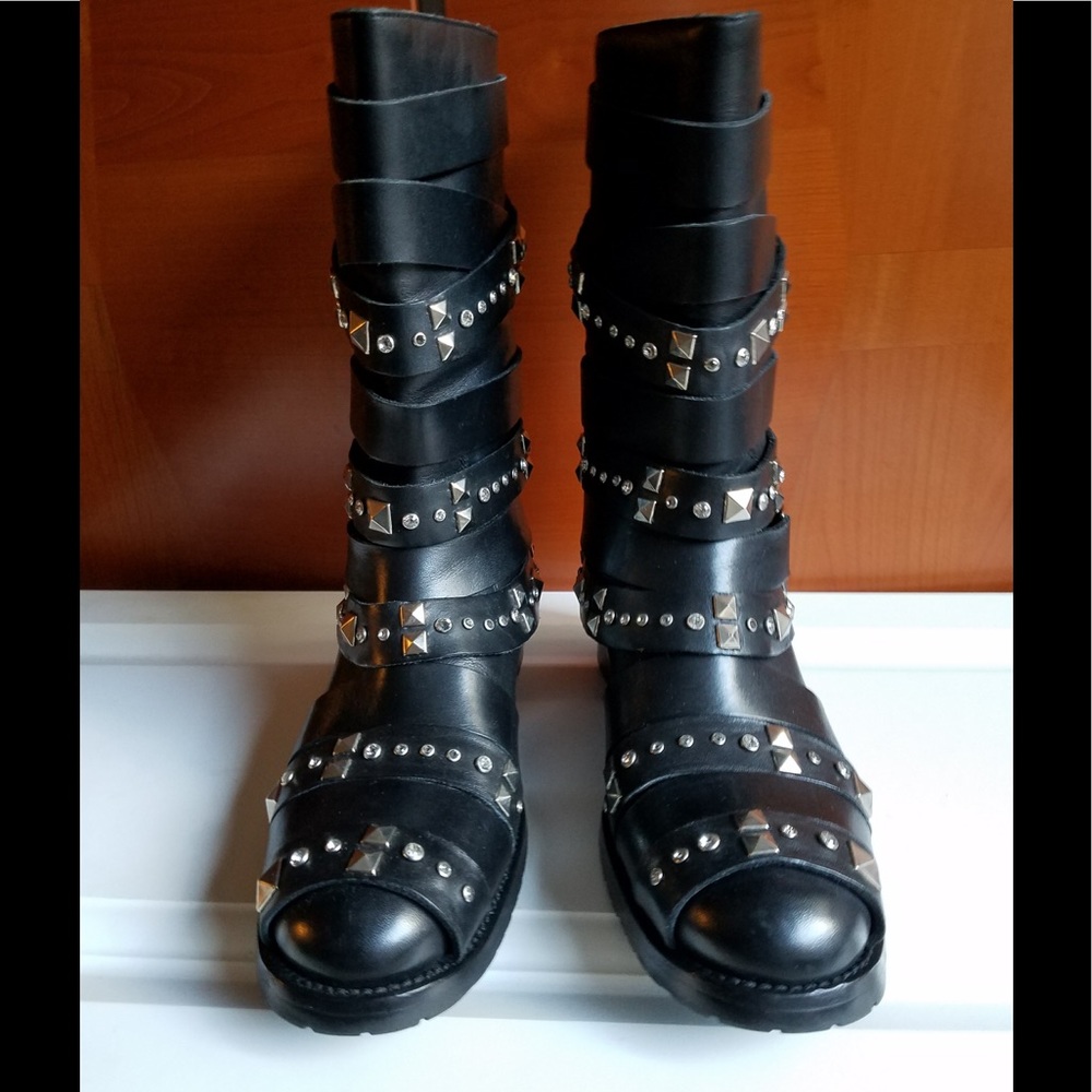 Christian Dior Moto bikeer boots - Picture 4 of 7