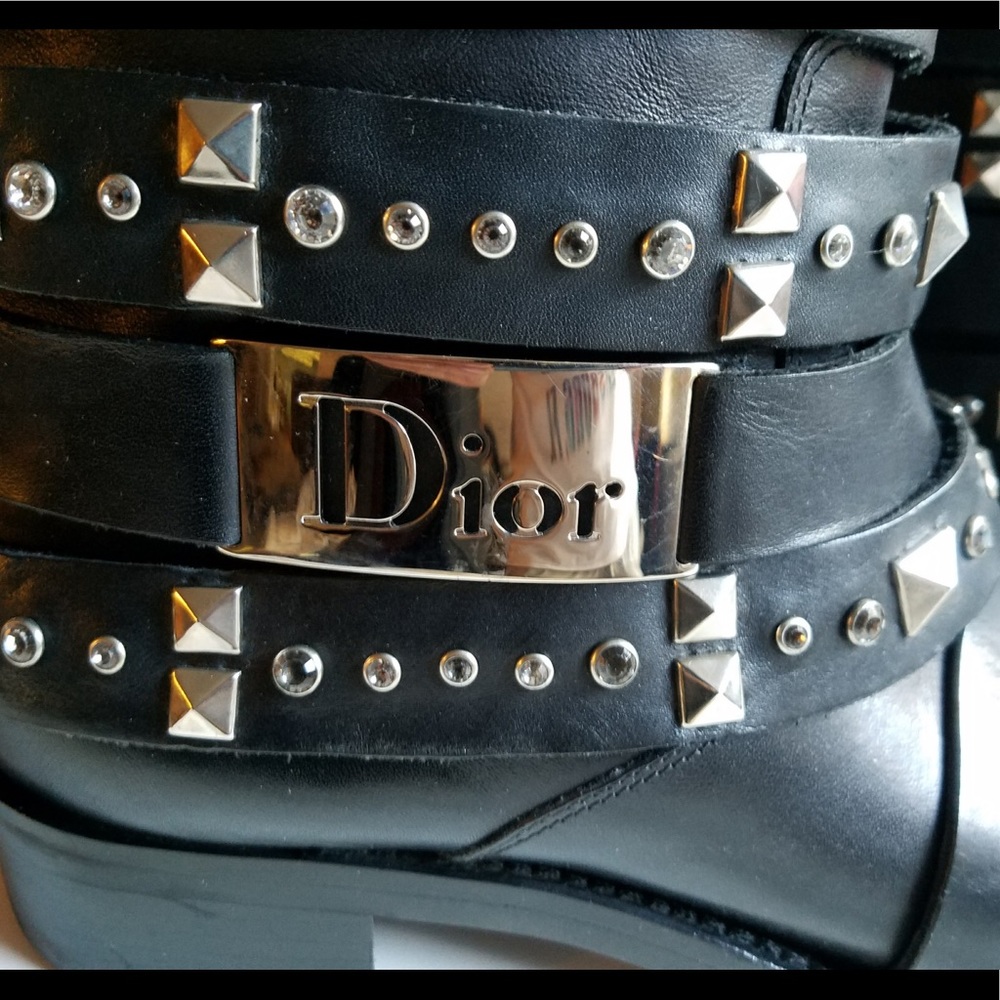 Christian Dior Moto bikeer boots - Picture 7 of 7