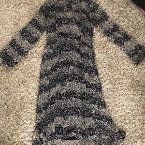 H&M size 4 floral dress with slip dress included!