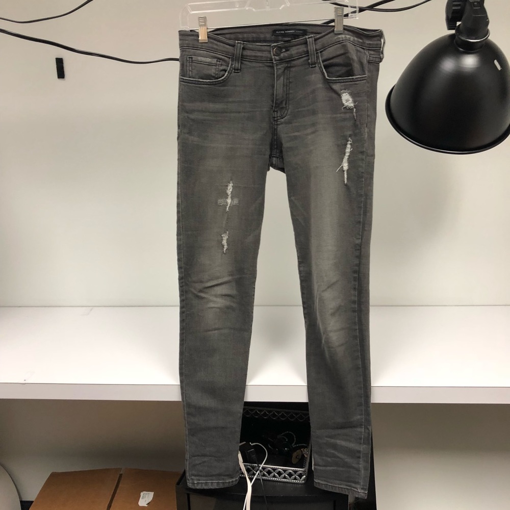 Grey Flying Monkey Skinny Jeans (29)