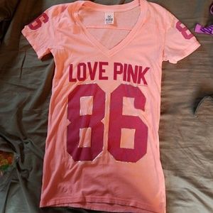 PINK V-neck
