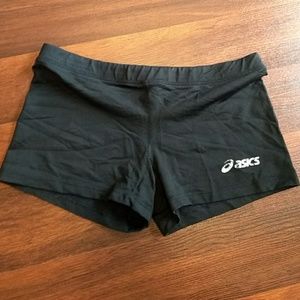 Asics spandex shorts