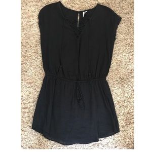 Ripcurl lace up tassel dress, size medium🔥