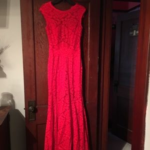 Red Prom dress size 4!