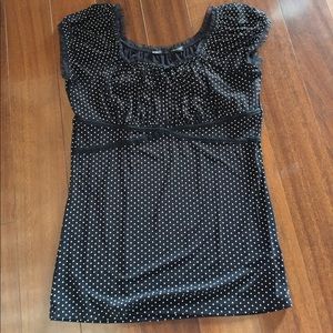 Maurice’s short sleeve polka dot top