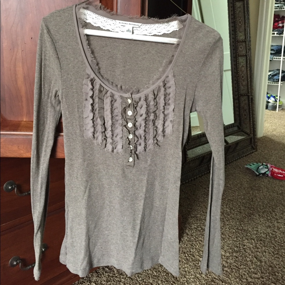 Banana long sleeve tee