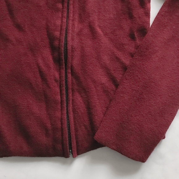 $24‼️ ANN TAYLOR Moto Sweater Jacket Cardigan - Picture 2 of 4