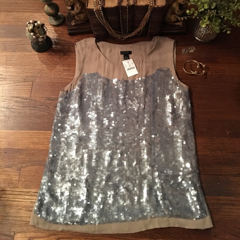 J. Crew Sequins Top - Picture 3 of 5