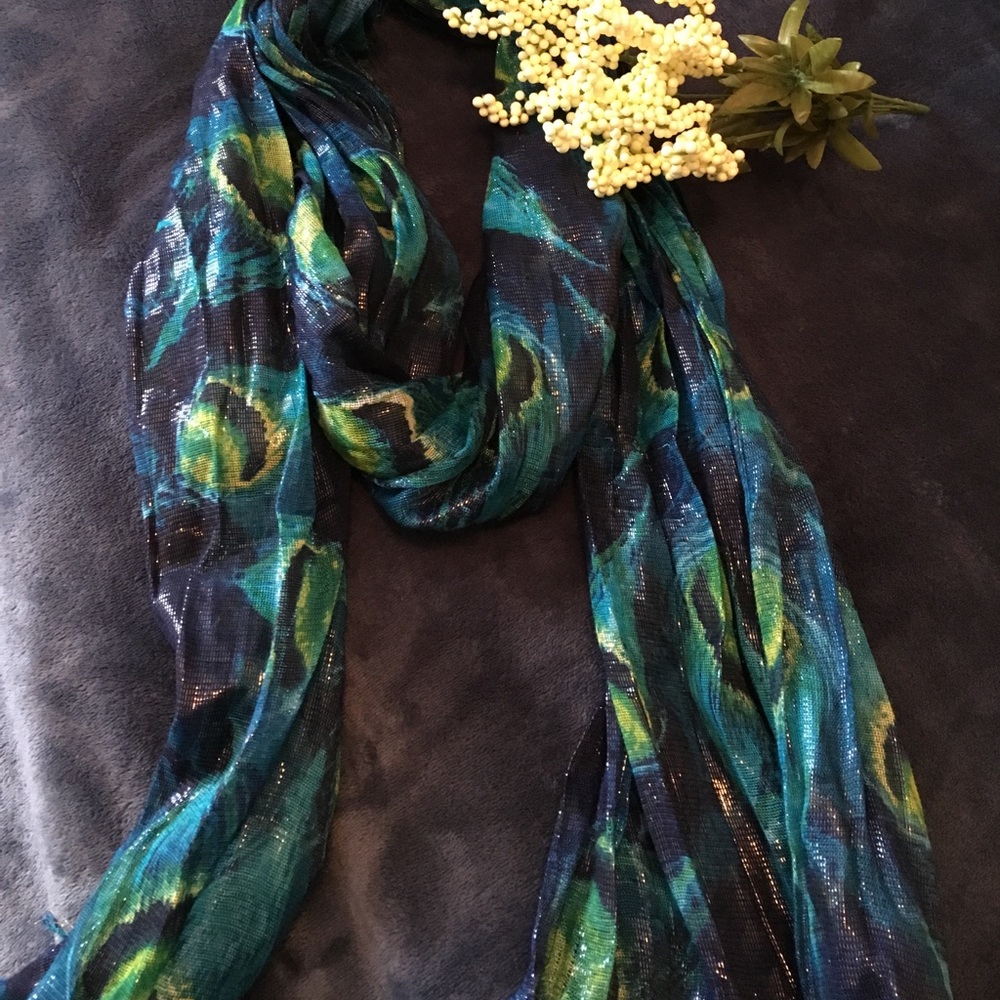 Peacock Scarf