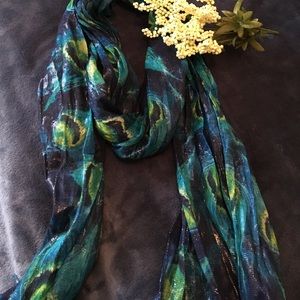 Peacock Scarf