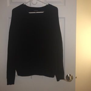 Express black chunky knit sweater