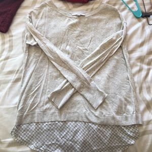 LOFT split-back sweater size medium