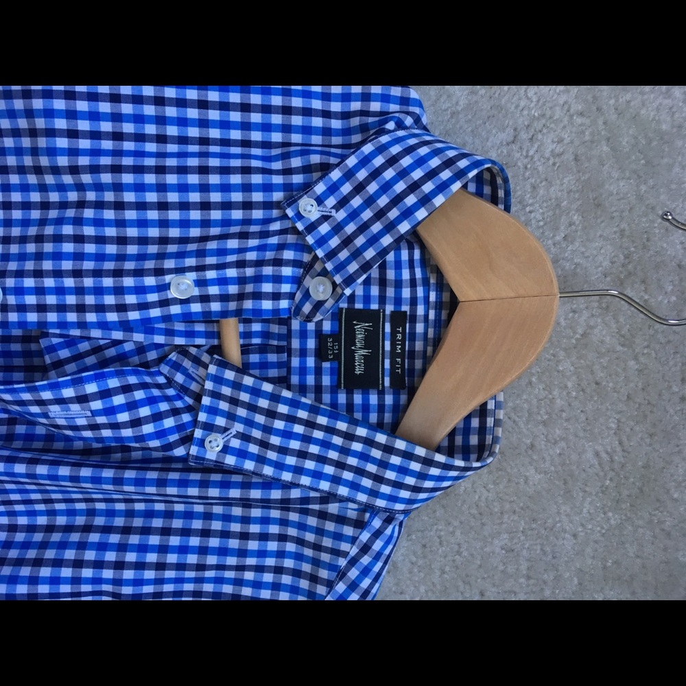 Niemann Marcus Sport shirt 16x32/33 slim fit