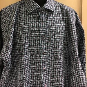 Thomas Dean Dress Shirt New 3XB