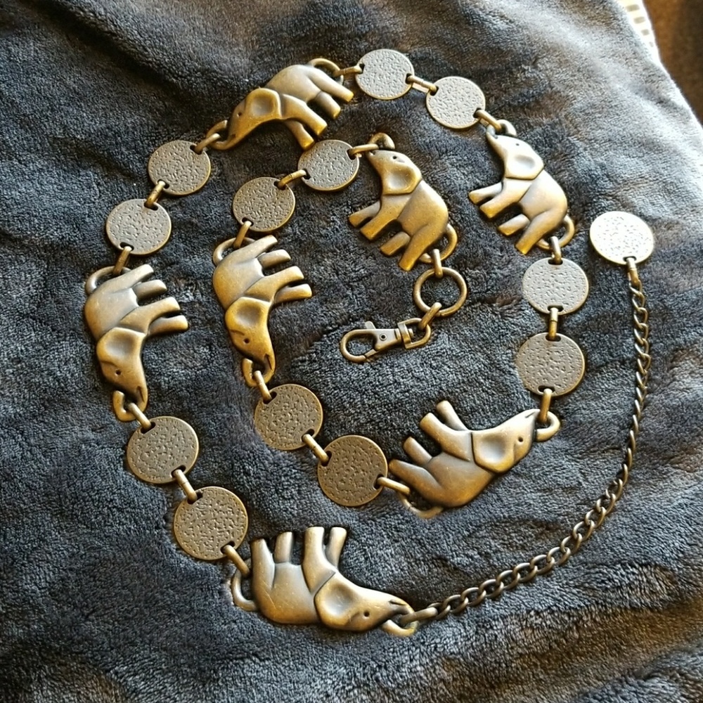 Elephant statement belt