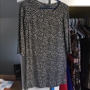 Broadway and Broome leopard print dress