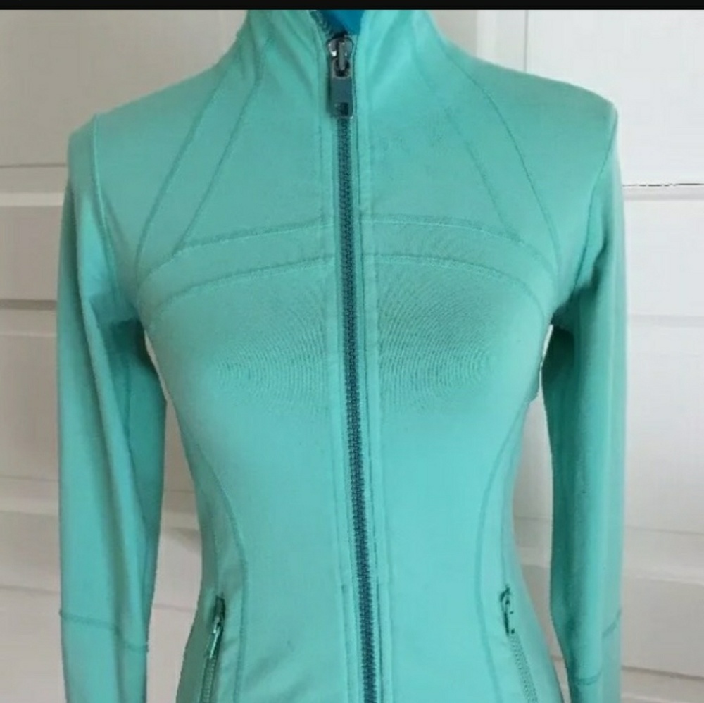 Lululemon green Define jacket size 4
