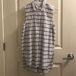 Madewell Sleeveless Striped Top
