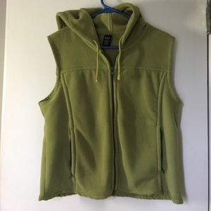 Gap fleece zip vest