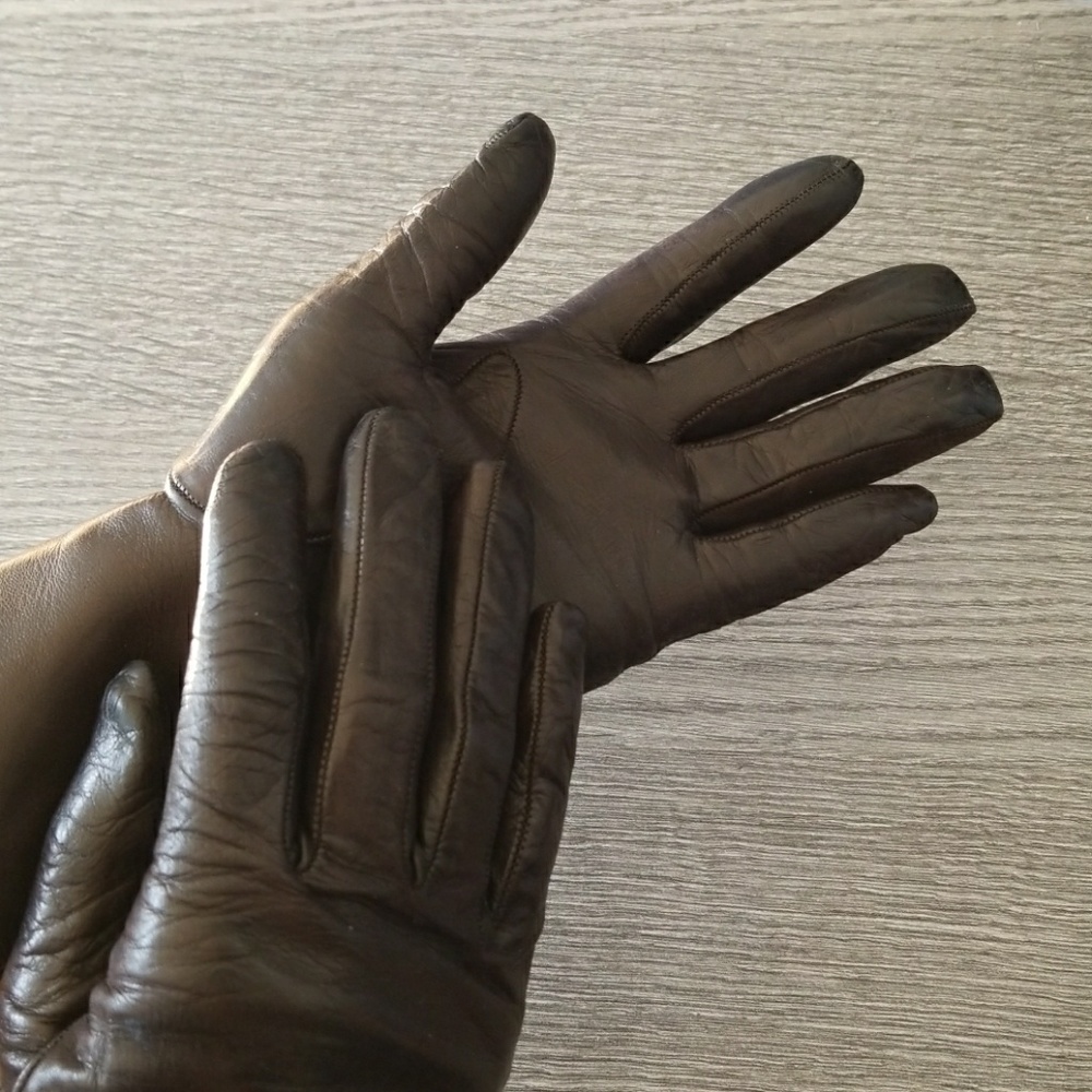 Coach Leather Gloves