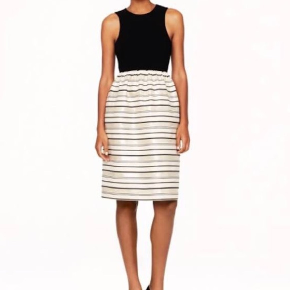 J.Crew metallic sleeveless party dress