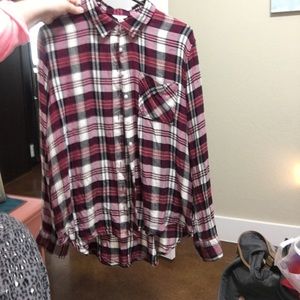 Super cute flannel! Make me an offer!