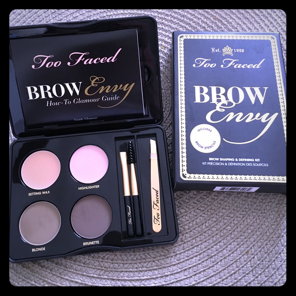 Too faced brow envy new includes 3 stencils
