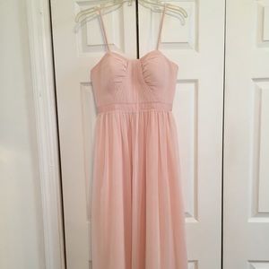 Blush Long Dress