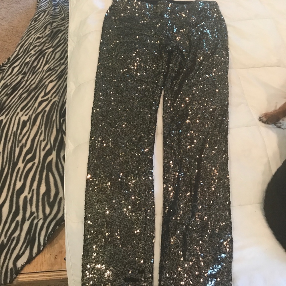 Sequin pants