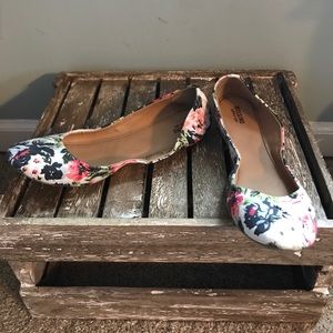 Floral print Ballet Flats