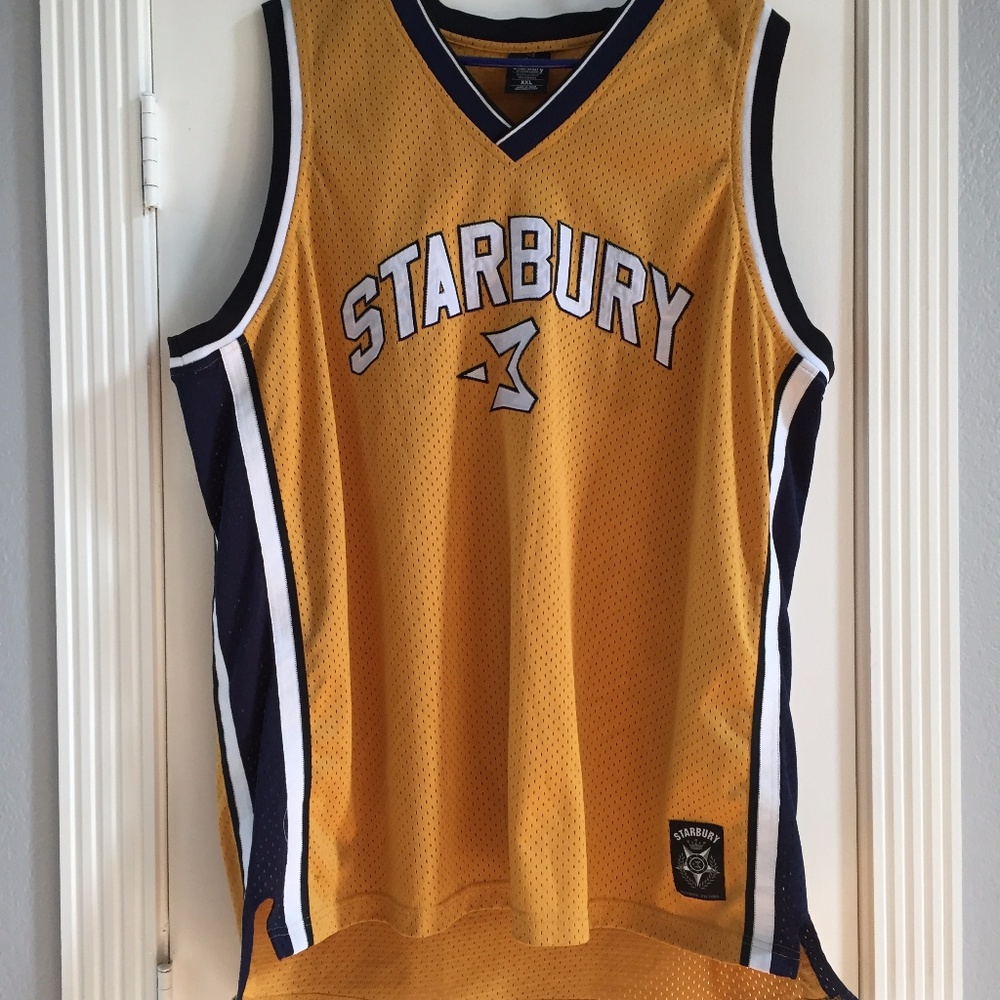 Men's Vintage Starbury Basketball Jersey size XXL