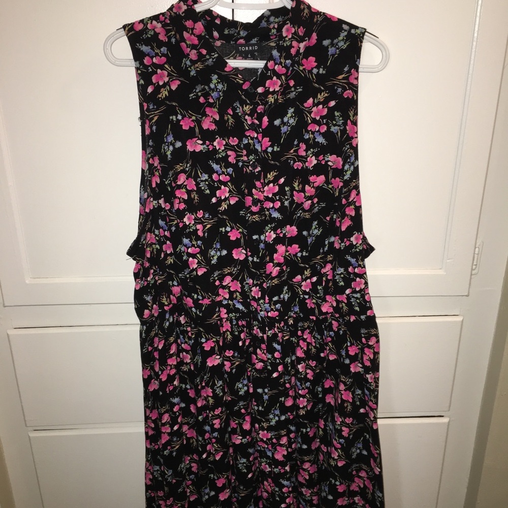 Torrid floral dress size 4X