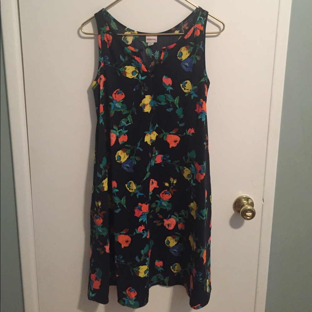 Merona floral print shift dress ✨