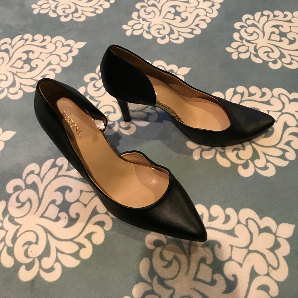 Black heels