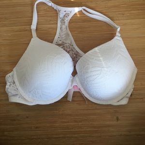 PINK Lace Pushup Bra