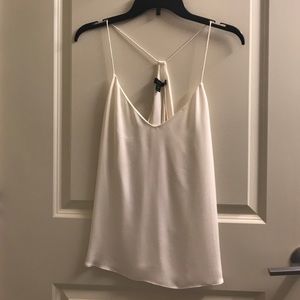 J. Crew Carrie Camisole in winter white (size 8)