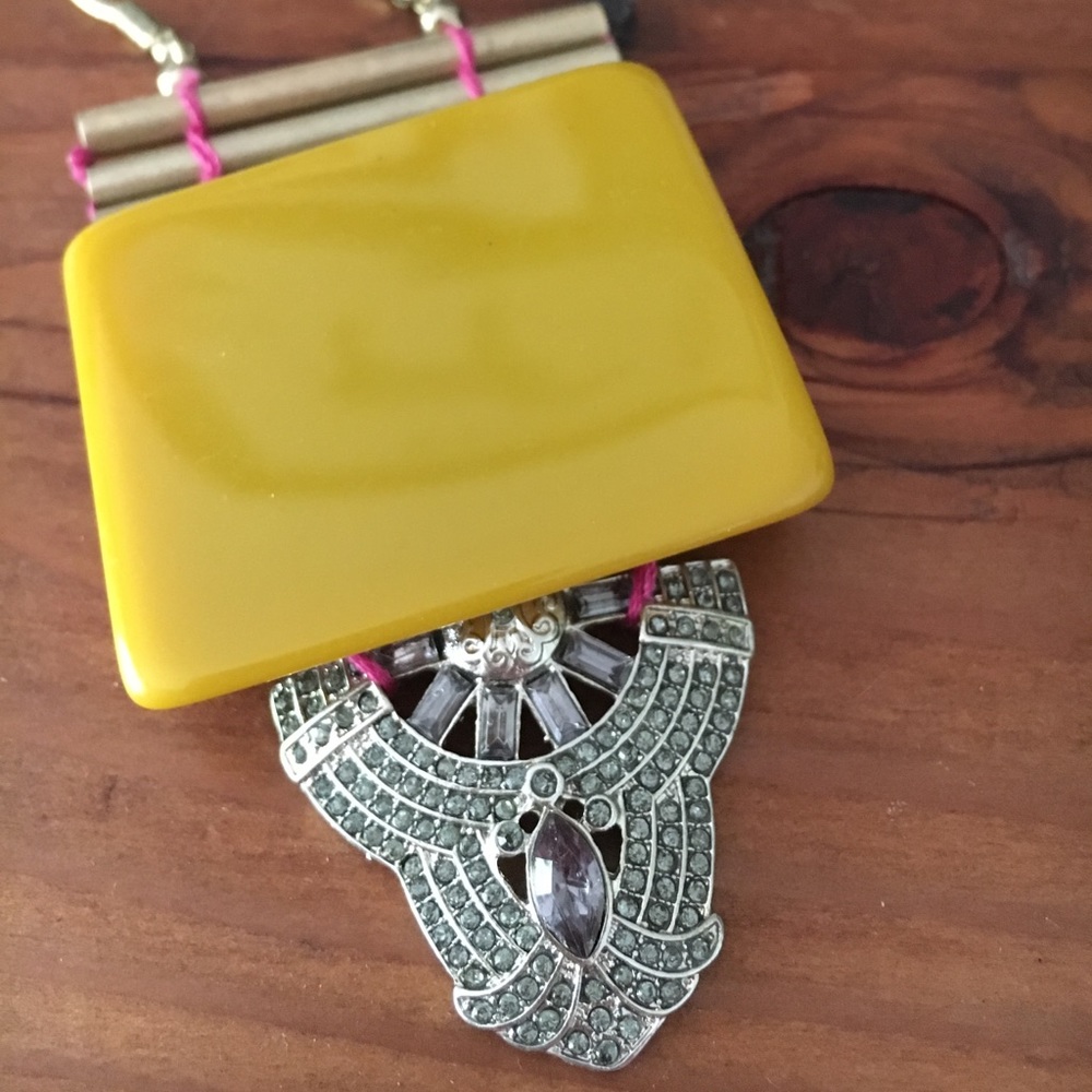 Anthropologie Art Deco necklace
