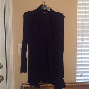 Dark eggplant colored cardigan sweater!