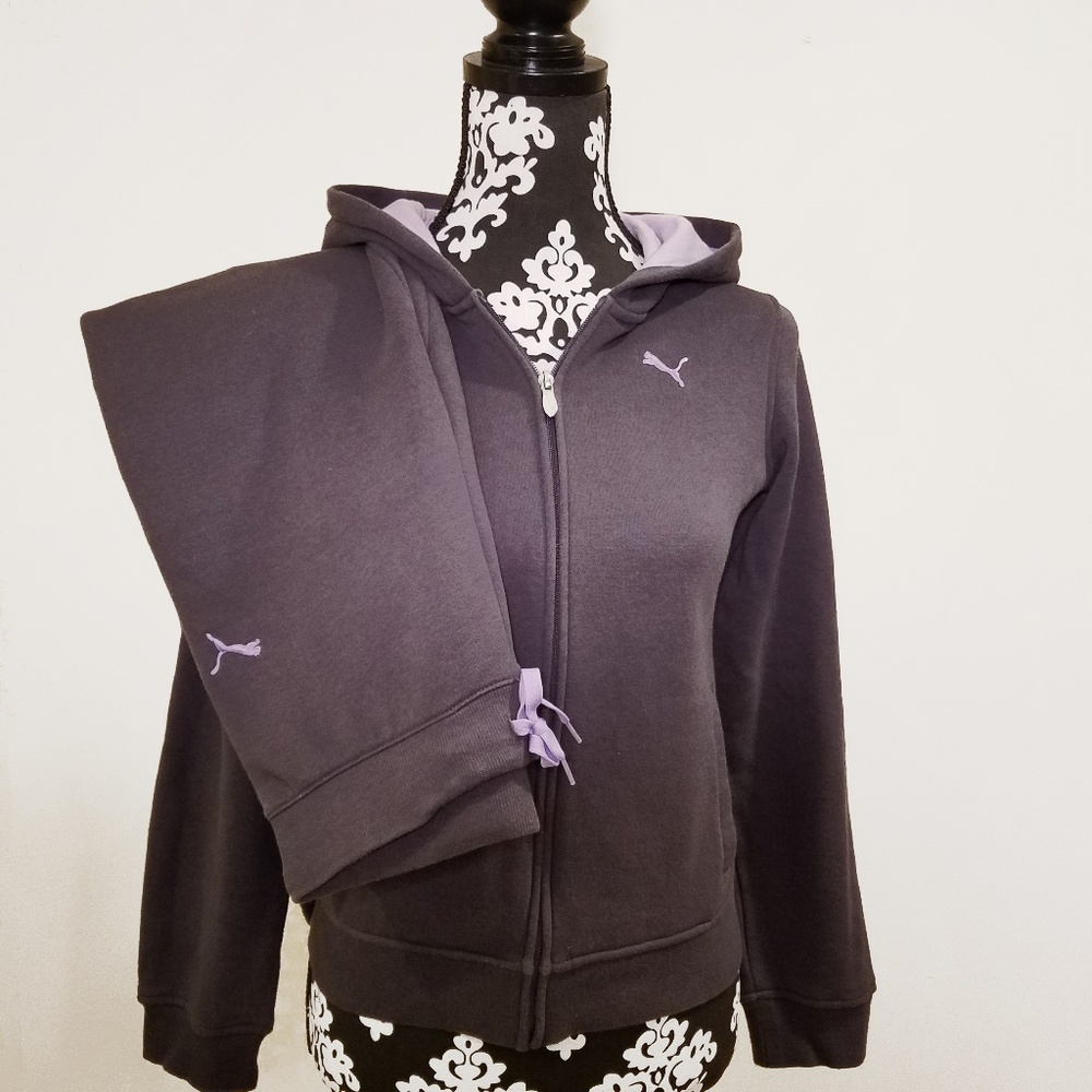PUMA Hoodie and Pants Set for Girl XL