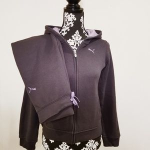 PUMA Hoodie and Pants Set for Girl XL